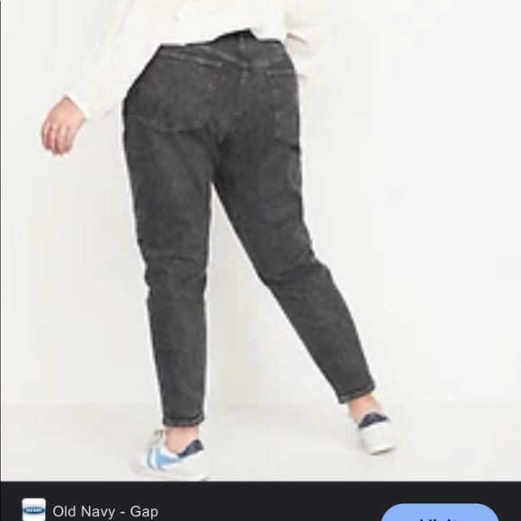 Higher High-Waisted Button-Fly O.G. Straight Black-Wash Jeans for Women 16 new - Picture 2 of 9